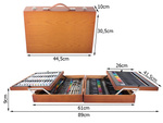 Coffret de peinture en bois 174