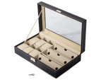 Coffret d'organisation pour montres et lunettes