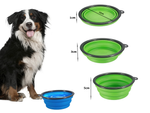 Écuelle pliante en silicone pour chien 0.4 l