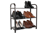 Étagère à chaussures organisateur de chaussures armoire à 3 étagères pour couloir