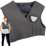 Gilet chauffant électrique masseur dorsal sans fil usb