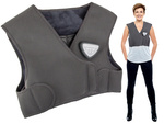 Gilet chauffant électrique masseur dorsal sans fil usb