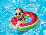 Grande roue gonflable pastèque 70cm pour un enfant adulte pour nager dans la piscine