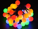 Guirlande solaire 20 led multicolore