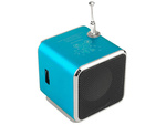 Haut-parleur sans fil portable mini radio fm led bluetooth mobile microsd