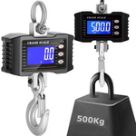 Hook-on 500Kg PESESES DE STOCKAGE A CENDRE AFFICHAGE LCD BATTERIE