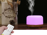 Humidificateur diffuseur aromatherapie telecommande rgb