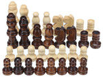 Jeu d'echecs jeu de dames triktrak grand bois 3in1