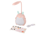 Lampe de bureau led rgb usb pour enfants pour l'apprentissage de la lecture 3 modes