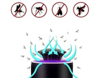 Lampe insecticide pour moustiques mites mouches insectes