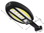 Lampe solaire 95 led avec capteur de crépuscule à crépuscule