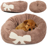 Lit de chien pelucheux lit de chat coussin doux lit de canapé 35cm