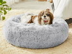 Lit de chien pelucheux lit de chat coussin doux lit de canapé 50cm