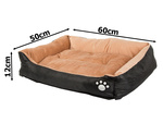 Lit pour chien lit pour chat avec coussin lit d'appoint canapé m