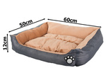 Lit pour chien lit pour chat avec coussin lit d'appoint canapé m