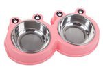 Metal dual dog box 300ml x 2