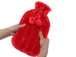 Peluche caoutchouc thermofor chauffant grand en couverture fourrure douce