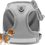 Porte-manteau sans pression pour chien chat lapin doux fort réflecteur m