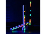 Réponse sonore usb led multicolore néon rgb led