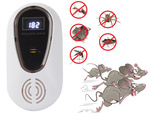 Répulsif ultrasonique pour souris rats rongeurs insectes moustiques plug-in