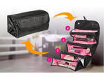 Roll n go make-up bag travel organiser