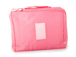 Sac de maquillage organisateur de voyage rose