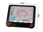 Tablette graphique stylo plume led néon