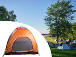 Tente de camping extérieure moustiquaire 2 personnes couverture