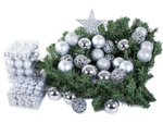 Têtes de sapin de noël 6/4/3 cm kit 100 pièces