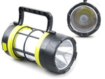 Torche de randonnée led lampe solaire de camping batterie