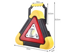 Triangle d'avertissement torche led power bank