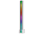 Usb led sound response multicolore neon strip rgb led blinking battery