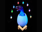 Veilleuse dinosaure oeuf tyrannosaure lumière led rgb oeuf pour enfants