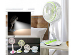 Ventilateur pliable lampe de bureau sans fil ventilateur de bureau sur pied