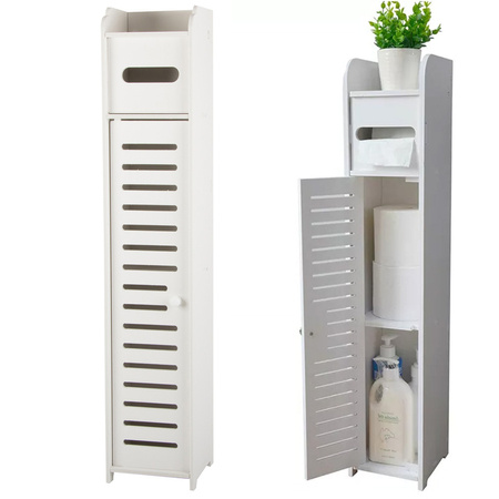 Badezimmerschrank papierorganisator regal