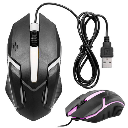 Gaming maus rgb led maus für gamer 1200 dpi