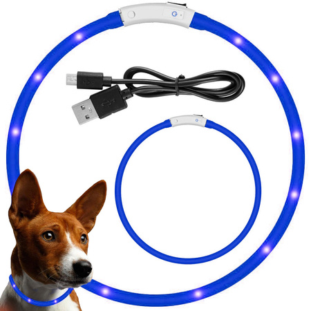 Led-leuchte für hunde und katzen wasserdicht einstellbar 47cm usb