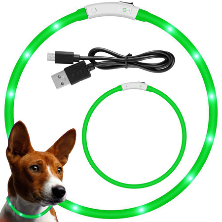 Led-leuchte für hunde und katzen wasserdicht einstellbar 47cm usb