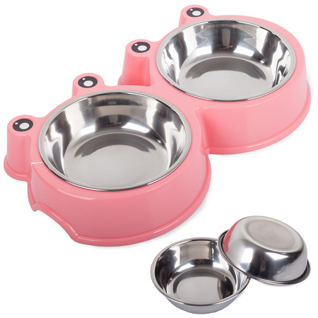 Metall dual dog box 300ml x 2