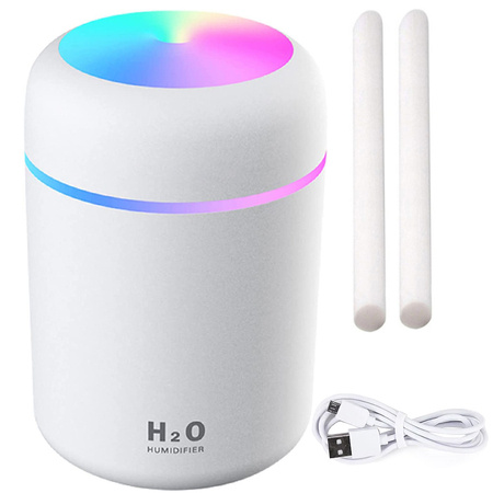 Mini luftbefeuchter luftverteiler aromatherapie nebel usb rgb