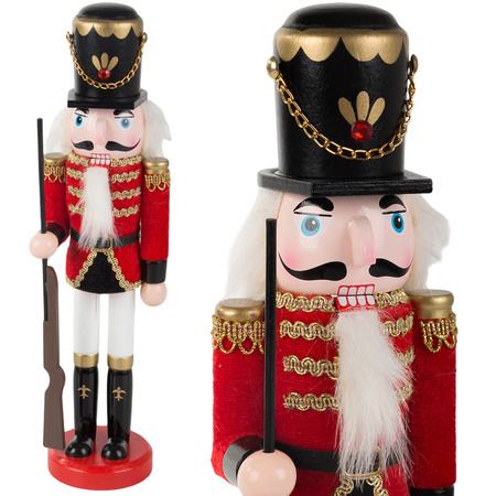 Nussknacker soldat dewniany dekorative weihnachten figur geschenk