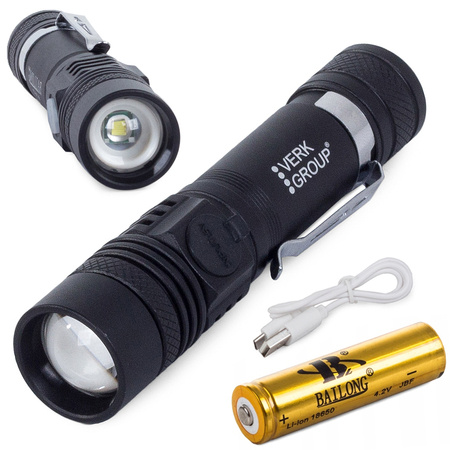 Taktische bailong led taschenlampe cree zoom xm-l t6