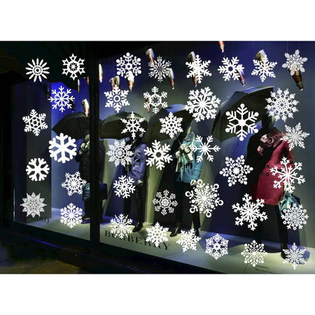 Weihnachten fensteraufkleber weihnachtsbäume