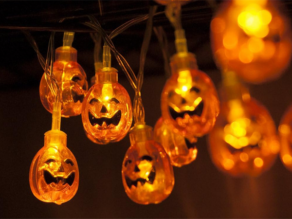 10 led halloween hängende dynamen 200cm licht dynamen dekoration