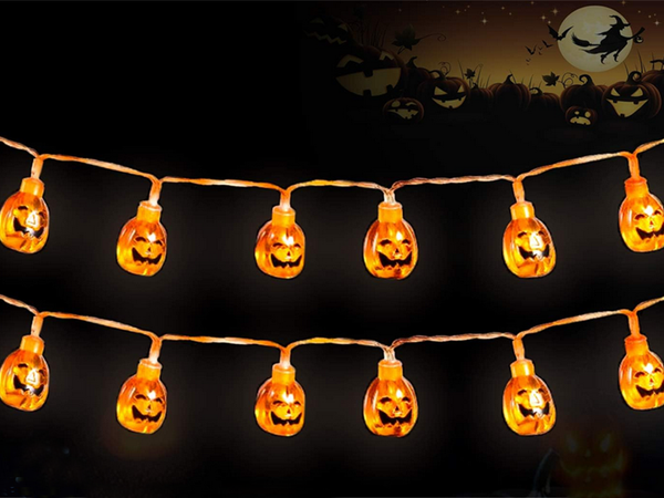 10 led halloween hängende dynamen 200cm licht dynamen dekoration