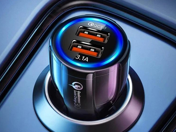 2xusb quickcharge 3.0 autoladegerät für zigarettenanzünderbuchsen