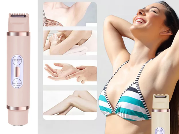 Depilator trimmer für frauen gesicht frauen bikini-rasierer für körper 2in1