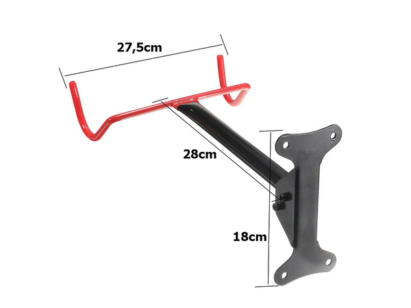 Fahrradträger wandhalterung 2 haken