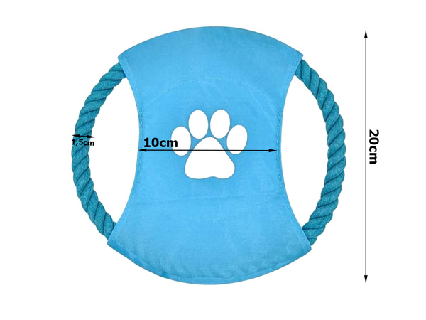 Hundespielzeug kauen tug seil frisbee scheibe