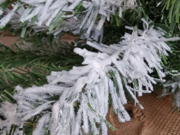 Künstlicher weihnachtsbaum schnee klein 50cm tischdekoration